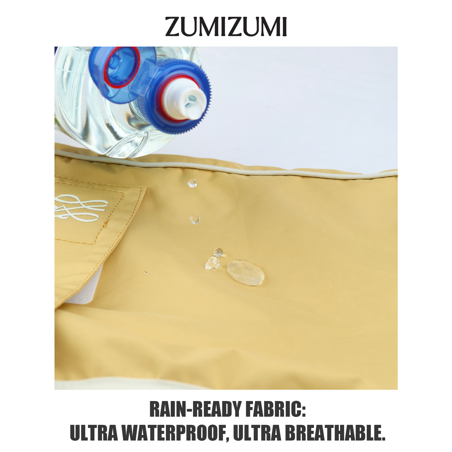 Heath Waterproof Shell Jacket -- Yellow