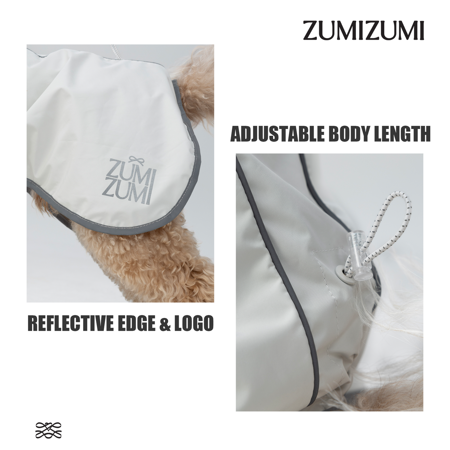 Heath Waterproof Shell Jacket -- Light Grey