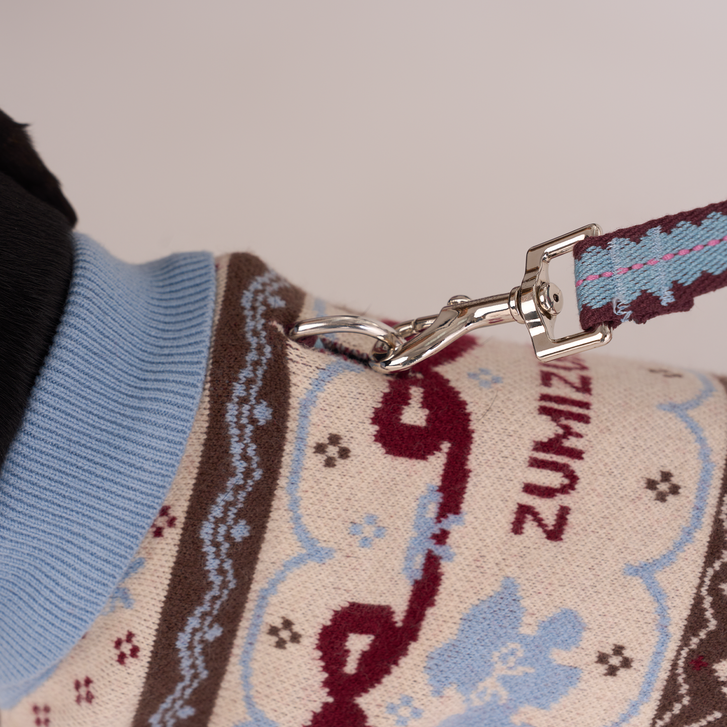 Jingle Fair Isle Knit -- Snowy