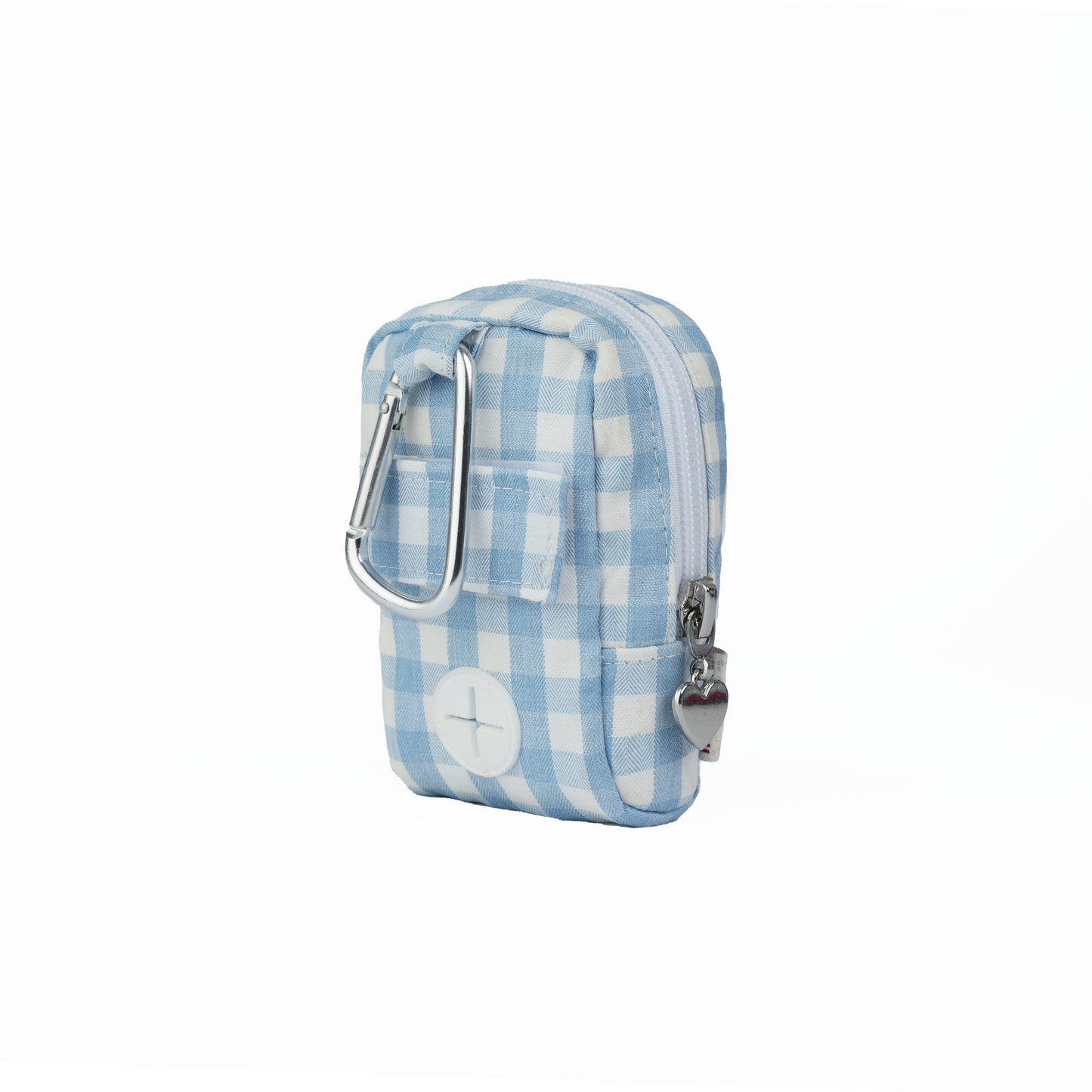 Chelsea Dispensers Walking Pouch -- Blue Gingham