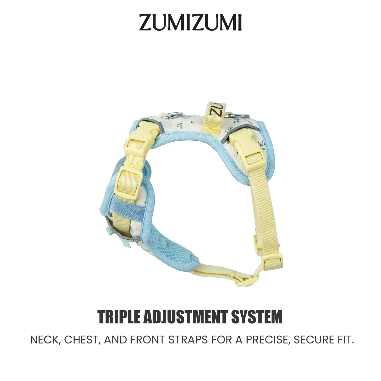 Chelsea Everyday Sporty H-shape Harness--Floral