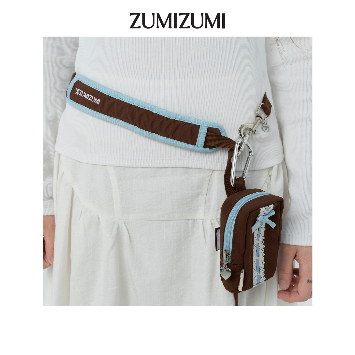 Chelsea Everyday Multi-functional Leash -- Brown&Blue