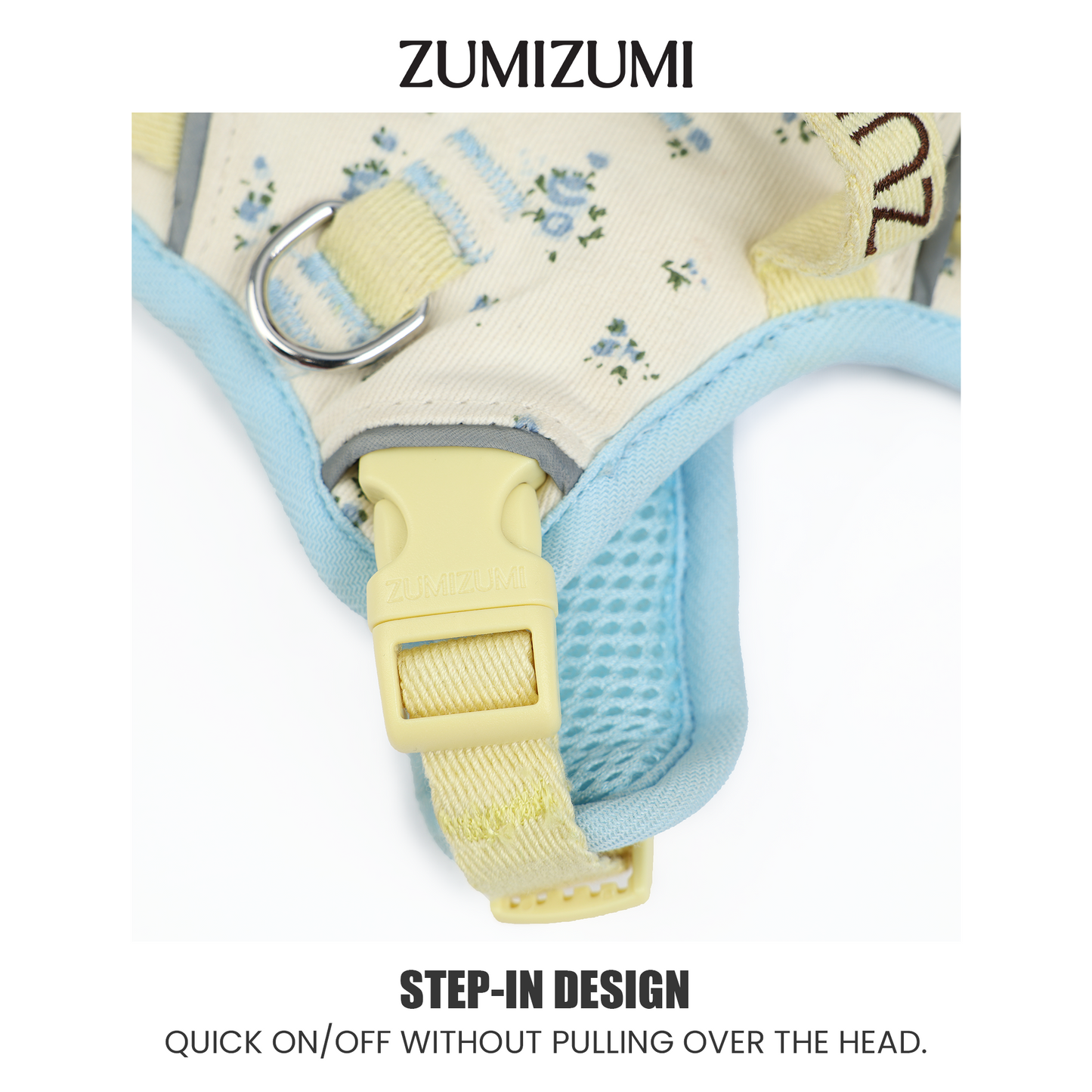 Chelsea Everyday Sporty H-shape Harness--Floral
