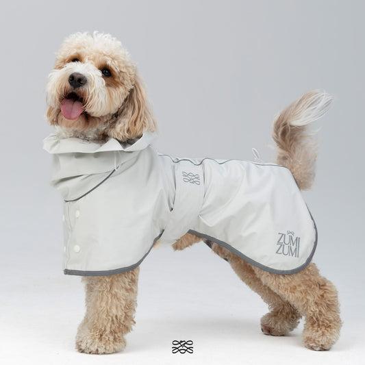 Heath Waterproof Shell Jacket -- Light Grey