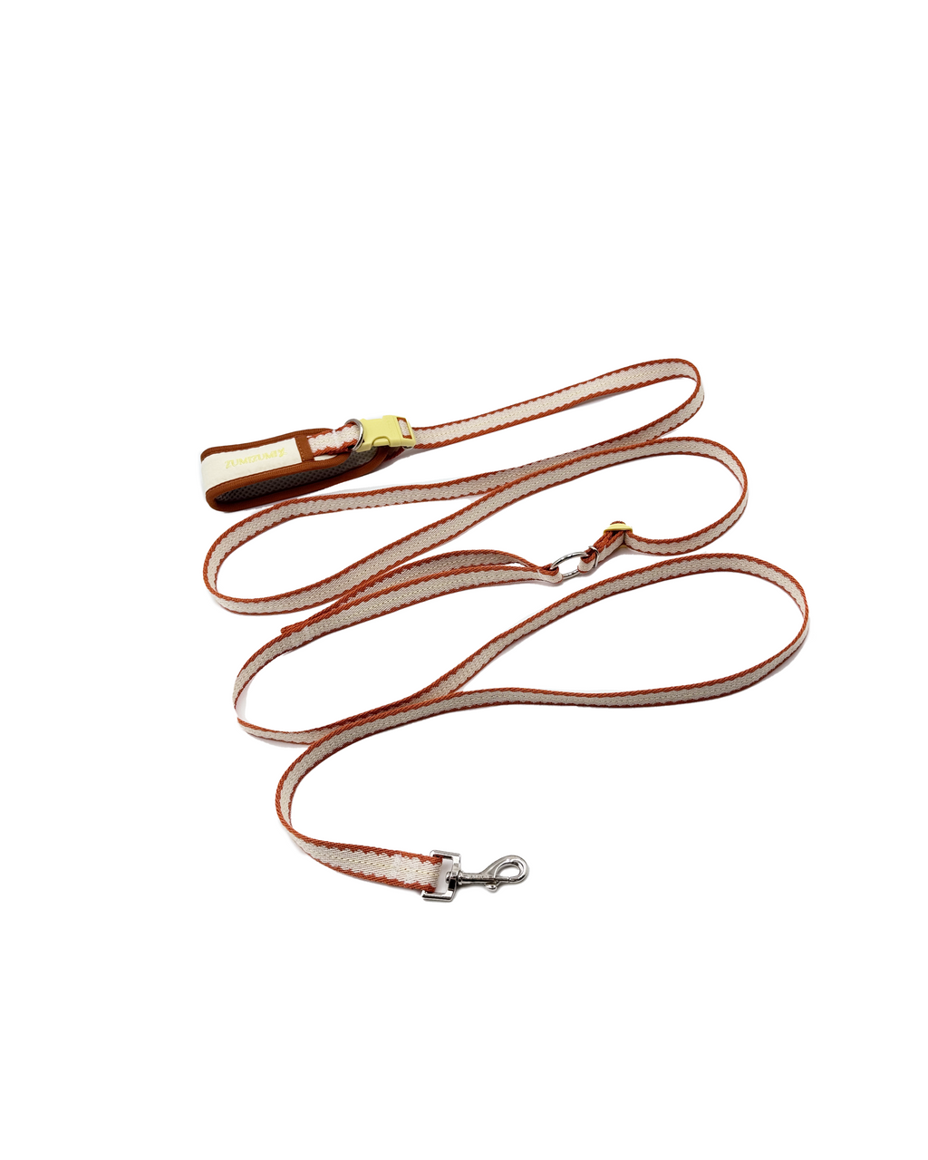 Hands-free Leash -- Beige/Dusty Orange
