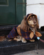 Detective Cape Jacket -- Chestnut/Ginger
