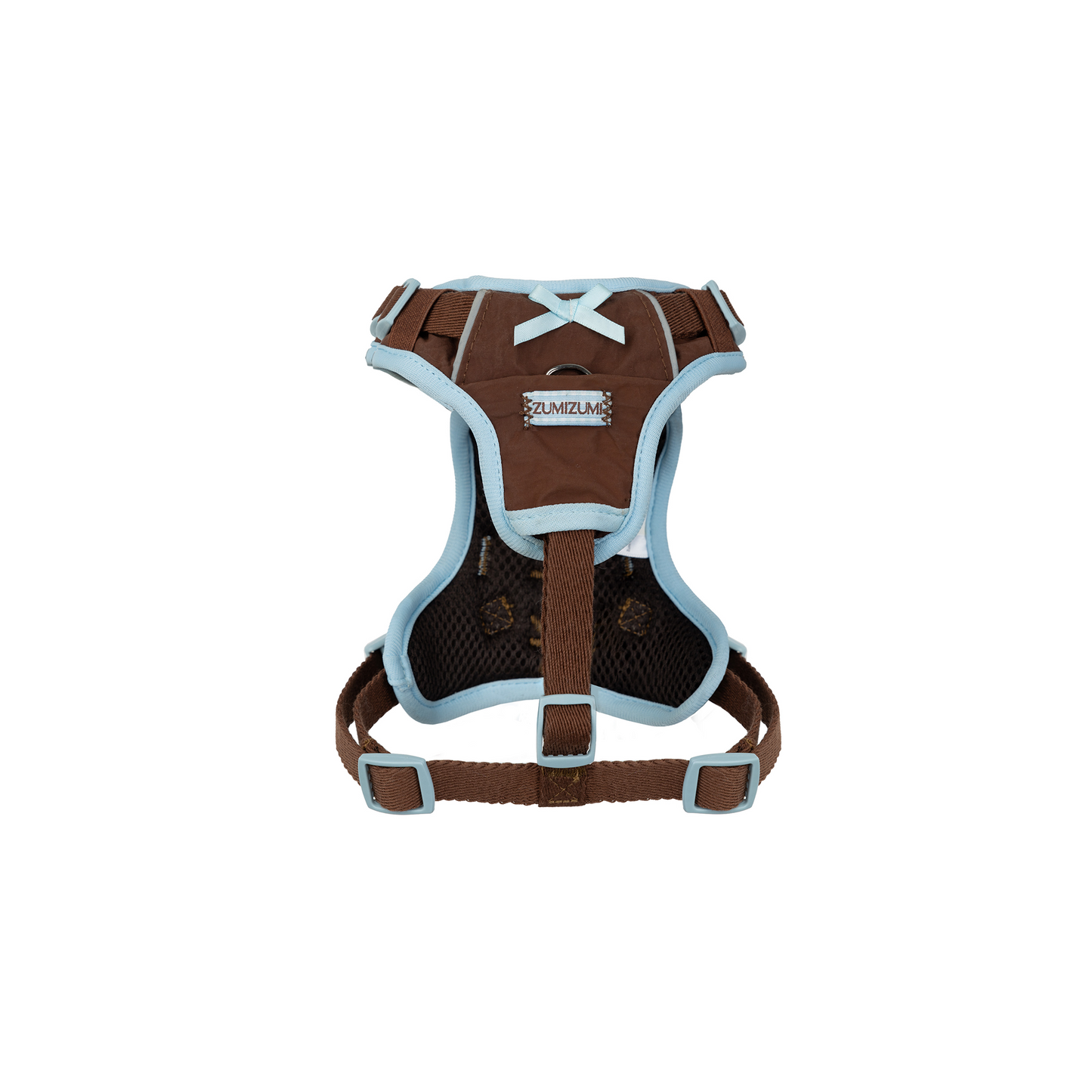 Chelsea Everyday Sporty H-shape Harness--Brown&Blue