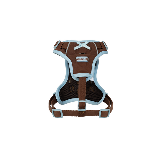Chelsea Everyday Sporty H-shape Harness--Brown&Blue