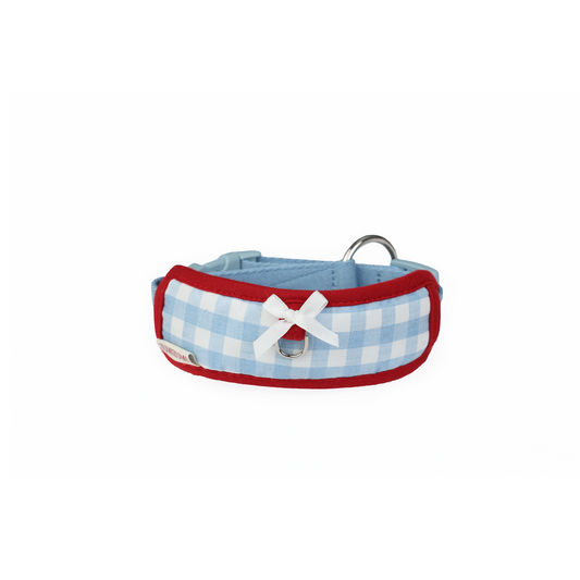 Chelsea Everyday Collar -- Blue Gingham