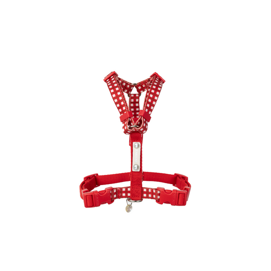 JAM H-Shape Webbing Harness -- Red Gingham