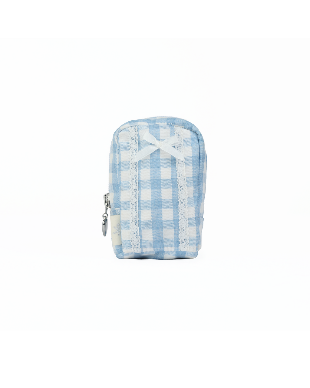 Walking Pouch -- Blue Gingham
