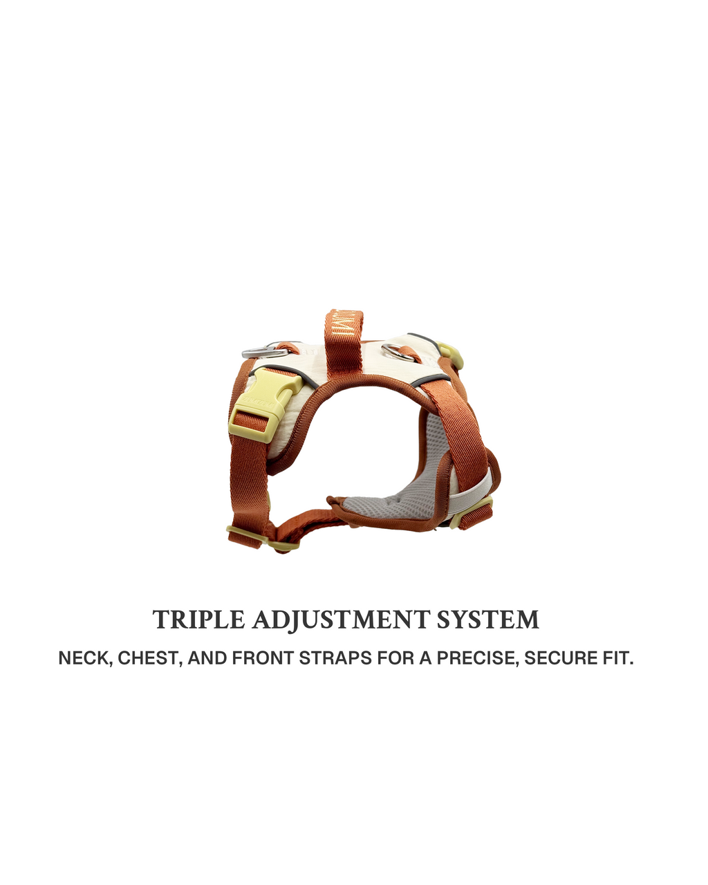 Harness--Beige/Dusty Orange