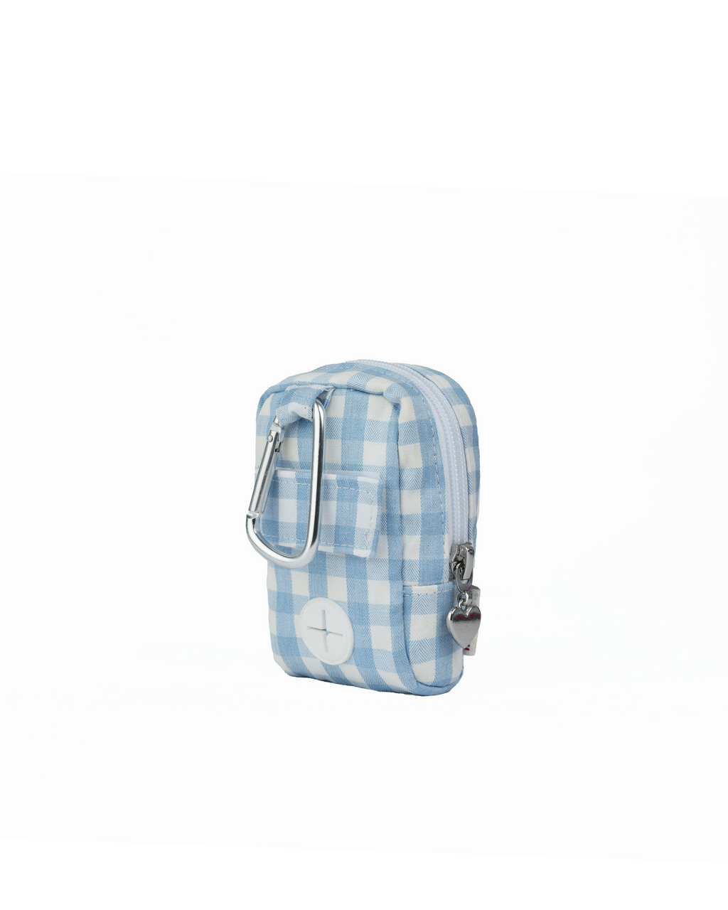 Walking Pouch -- Blue Gingham