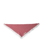 Bandana en dentelle JAM -- Vichy rouge