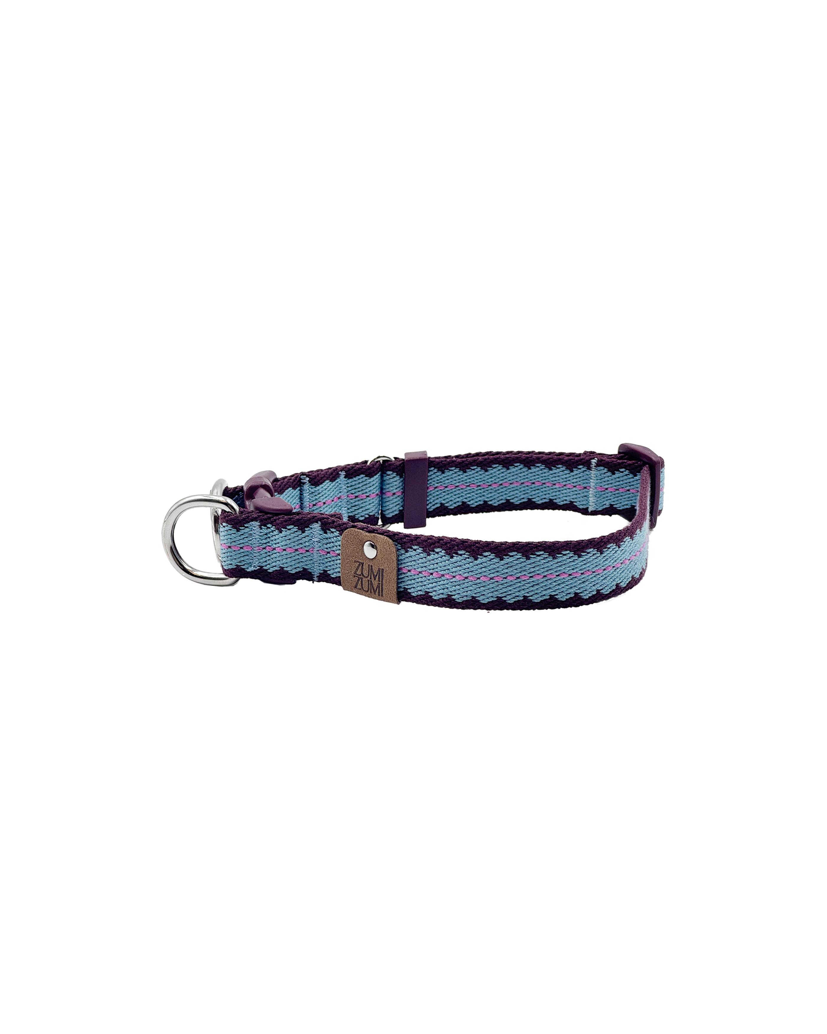 Collier de sécurité Cherry Biscuit -- Bordeaux/Turquoise/Rose lilas