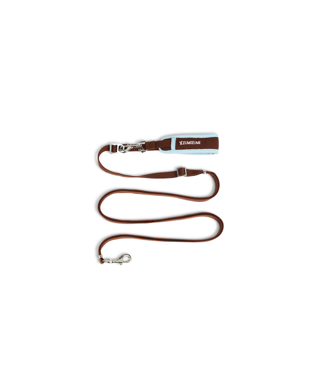 Hands-free Leash -- Brown/Blue