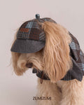 Detective Cap --Blue/Grey
