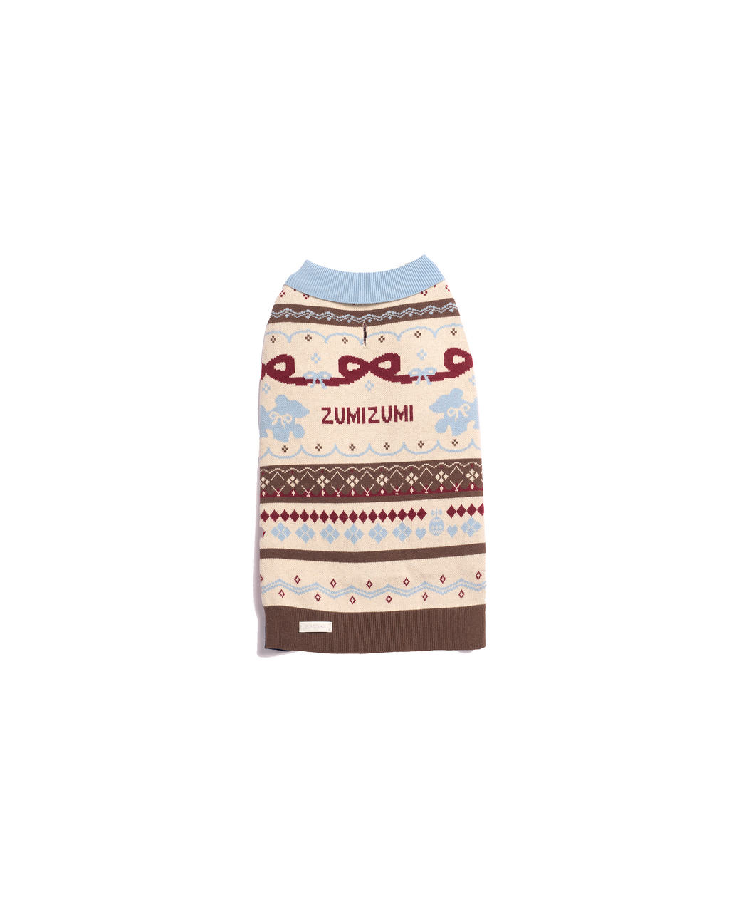 Fair Isle Knit -- Snowy