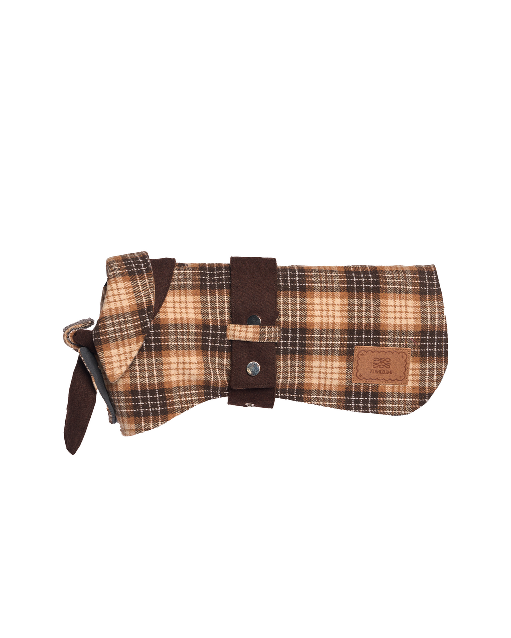 Detective Cape Jacket -- Brown/Beige