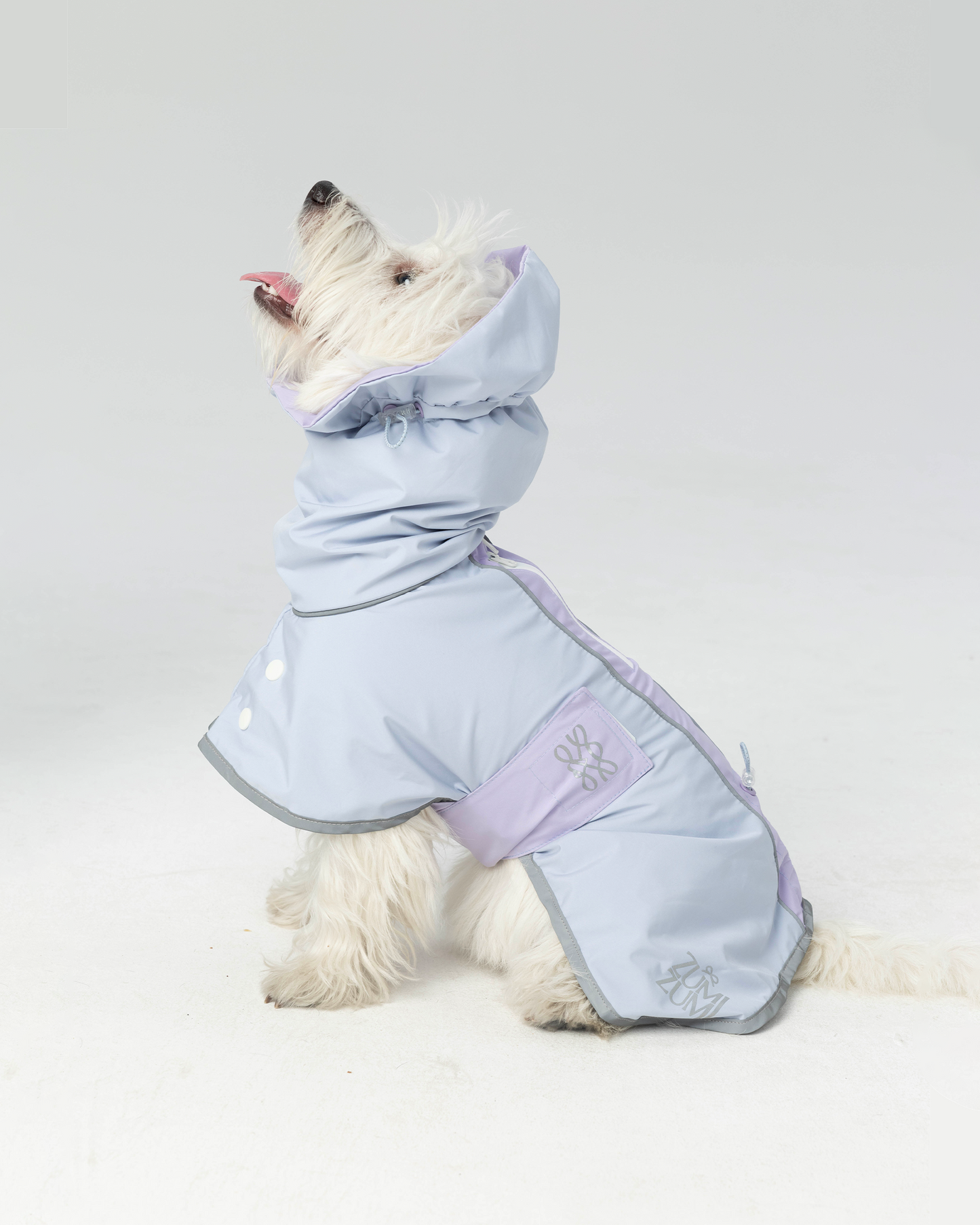 Heath Waterproof Shell Jacket -- Blue/Purple