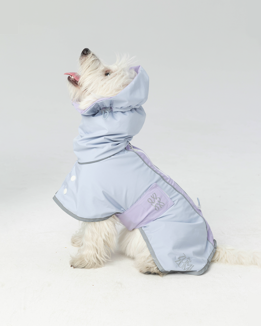 Heath Waterproof Shell Jacket -- Blue/Purple