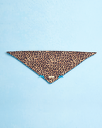 Bandana -- Leopard/Blue
