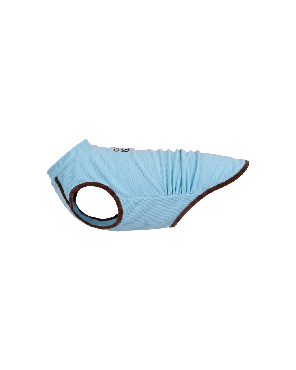 Sunblock Cooling Tee -- Blue/Brown