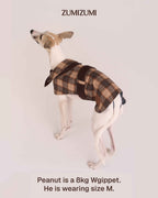 Detective Cape Jacket -- Brown/Beige