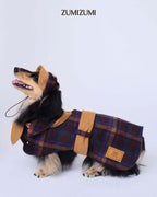 Detective Cape Jacket -- Chestnut/Ginger