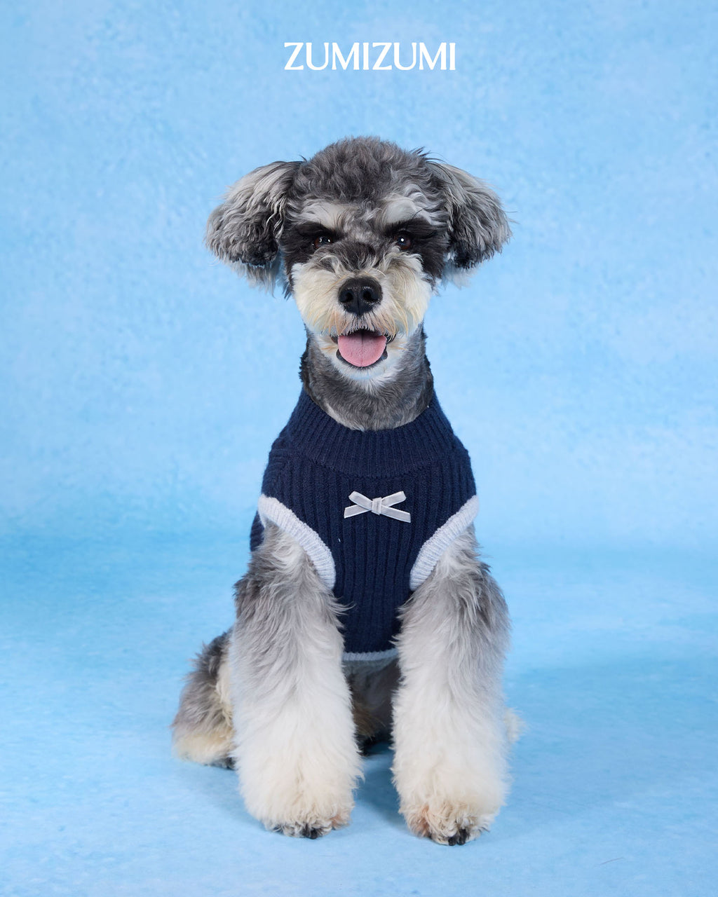 Knit Vest 2.0 -- Navy/Grey