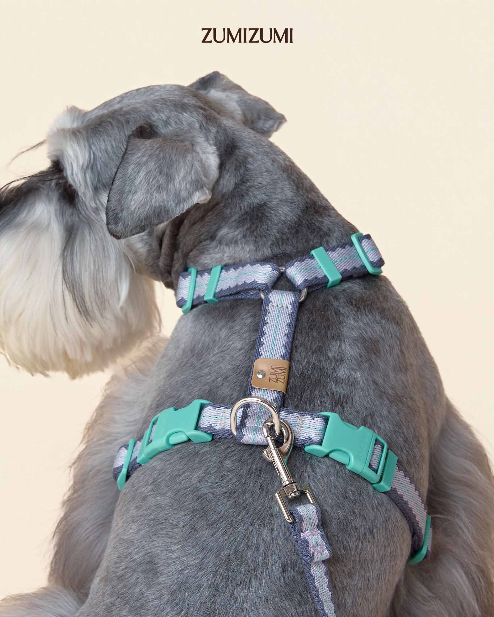 ZUMIZUMI Lavender/Navy Guard Style Harness (for training & everyday)