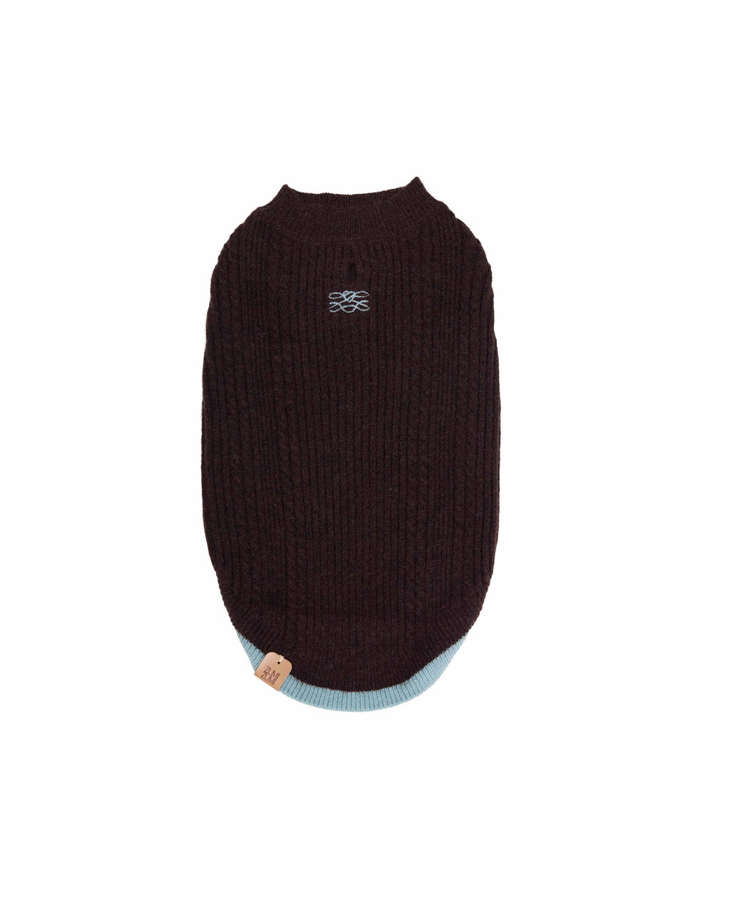 Knit Vest 2.0 -- Brown/Mint