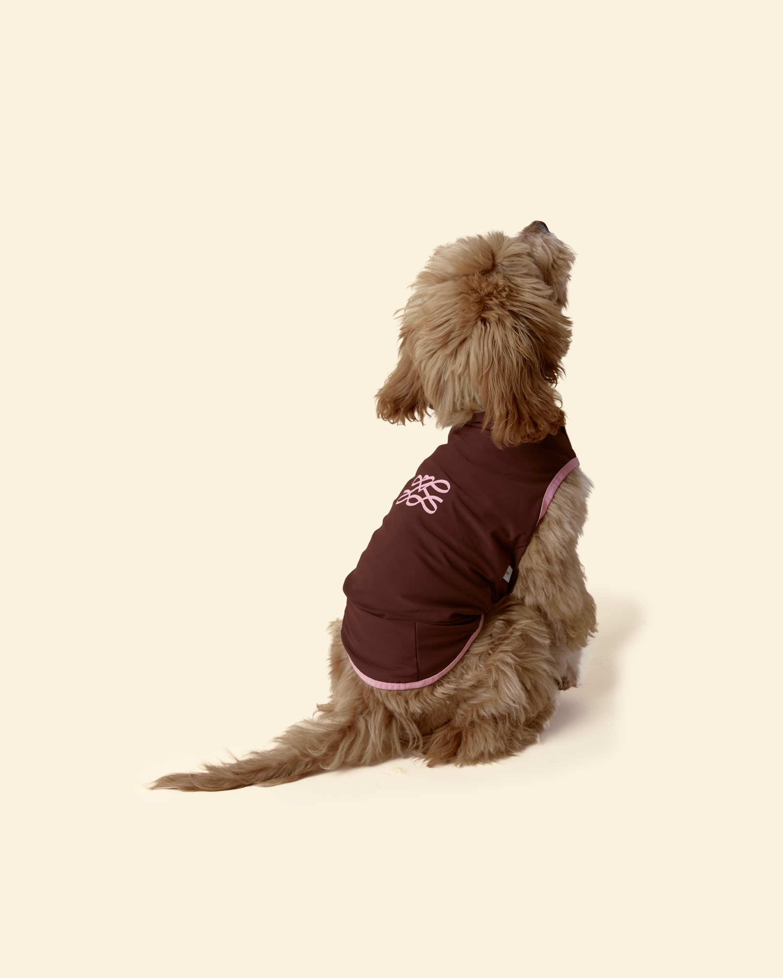 Sunblock Cooling Tee -- Brown/Pink