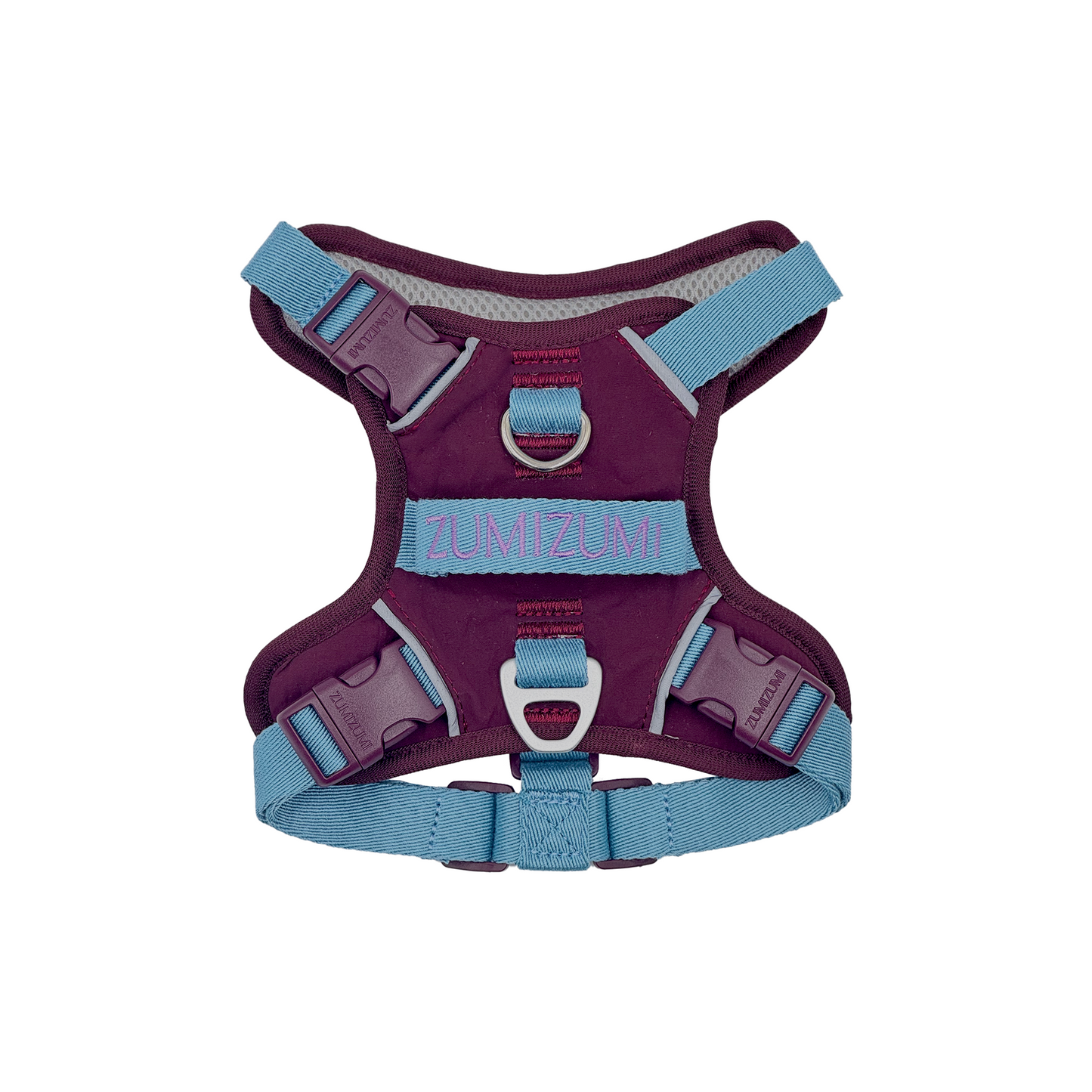 Chelsea Cherry Pie Harness--Burgundy/ Teal