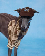 Casquette gavroche à carreaux Sherlock -- Marron/Beige 