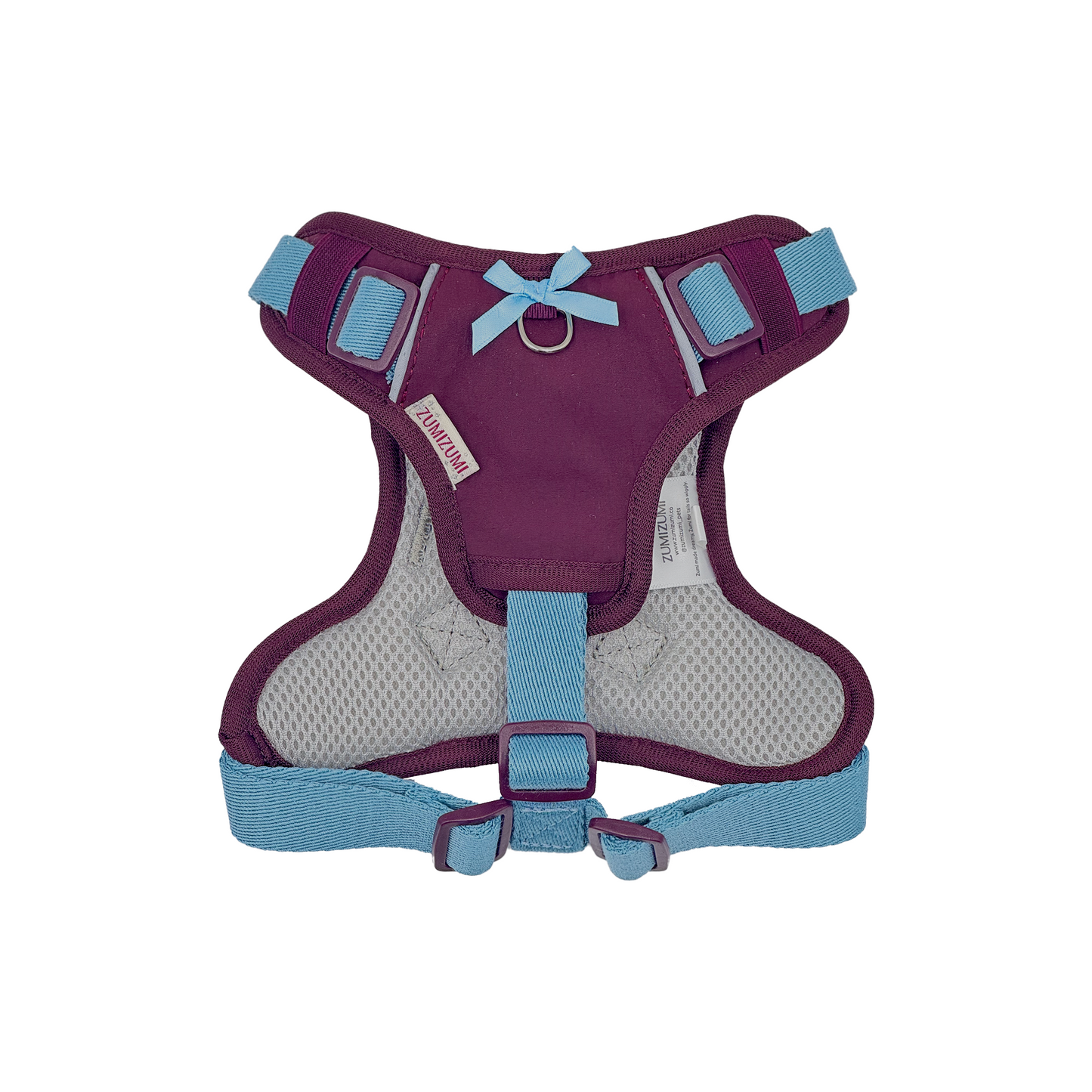 Chelsea Cherry Pie Harness--Burgundy/ Teal