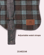 Detective Cape Jacket -- Blue/Grey