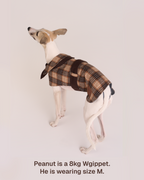 Detective Cape Jacket -- Brown/Beige