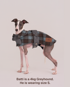 Detective Cape Jacket -- Blue/Grey