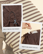 Onesie -- Brown/Yellow