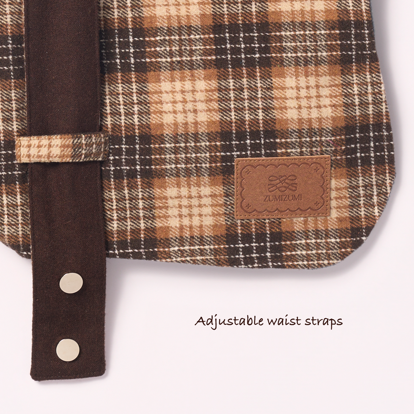 Sherlock Warm Plaid Jacket --Brown/Beige