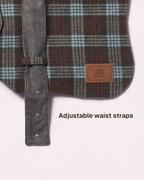 Detective Cape Jacket -- Blue/Grey