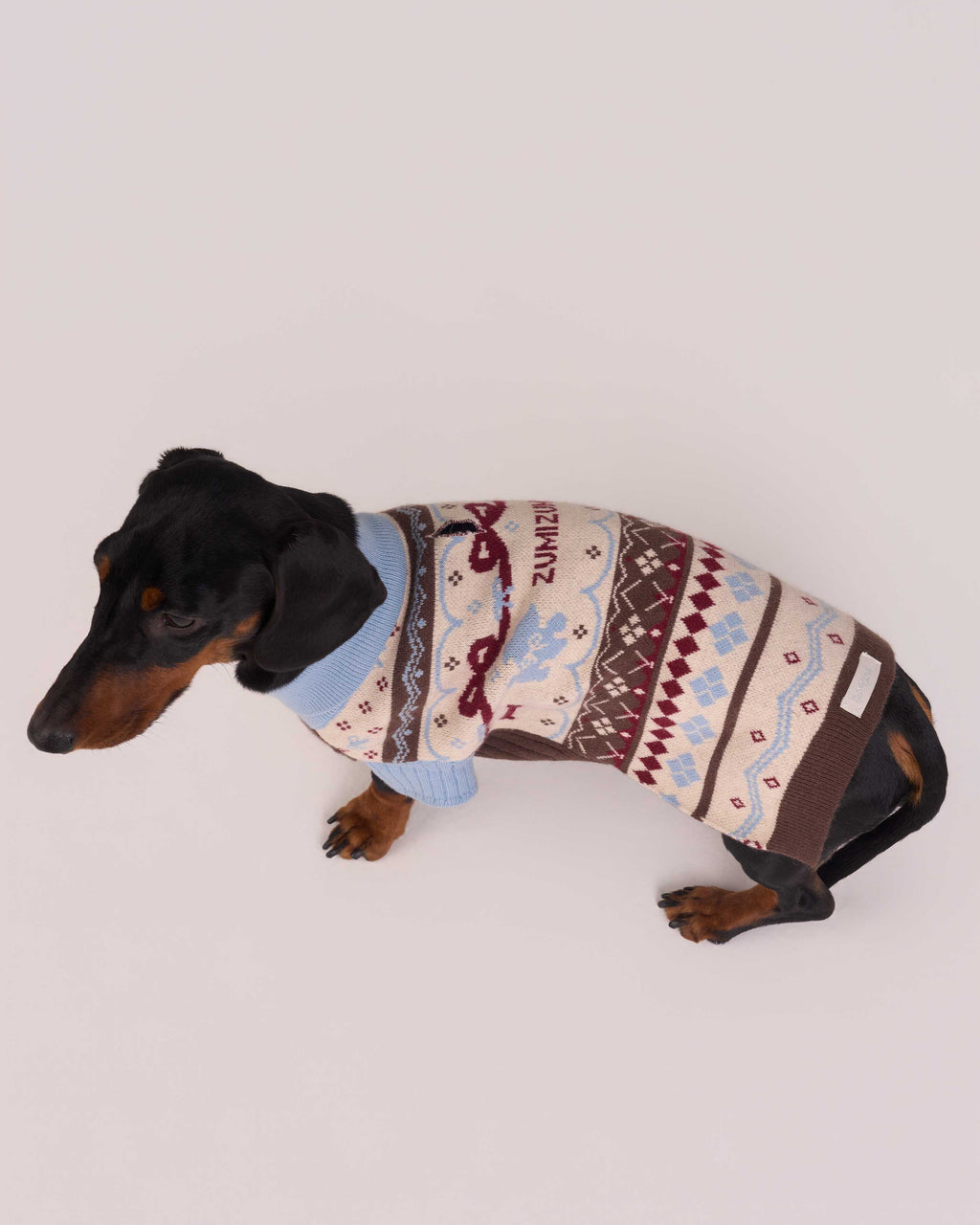 Fair Isle Knit -- Snowy